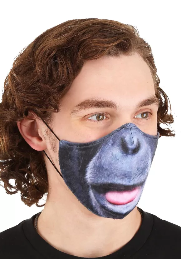 Fashion FUN Costumes Adult'S Gorilla Sublimated Face Mask