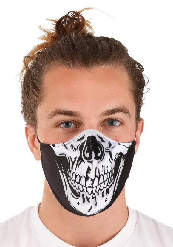 Fashion FUN Costumes Adult'S Skeleton Sublimated Face Mask