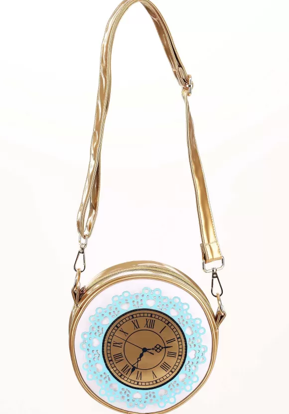 Cheap FUN Costumes Alice In Wonderland Costume Clock Accessory Purse