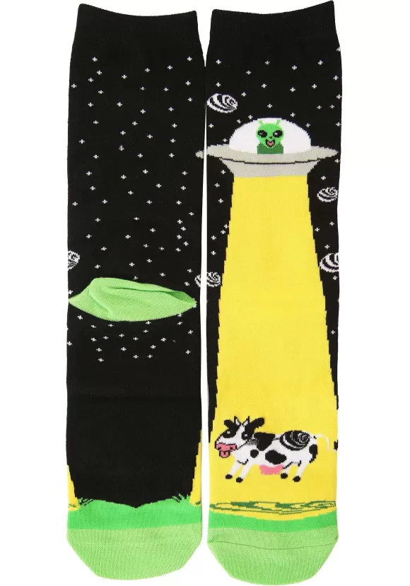 Online FUN Costumes Alien Abduction Halloween Socks For Adults