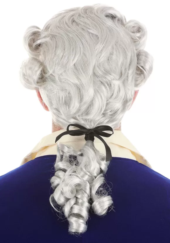 Online FUN Costumes American Colonial Powdered Wig For Men