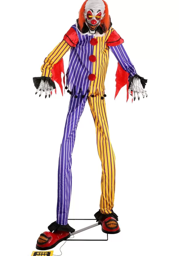 Fashion FUN Costumes Animated 7Ft Funzo The Clown Halloween Prop