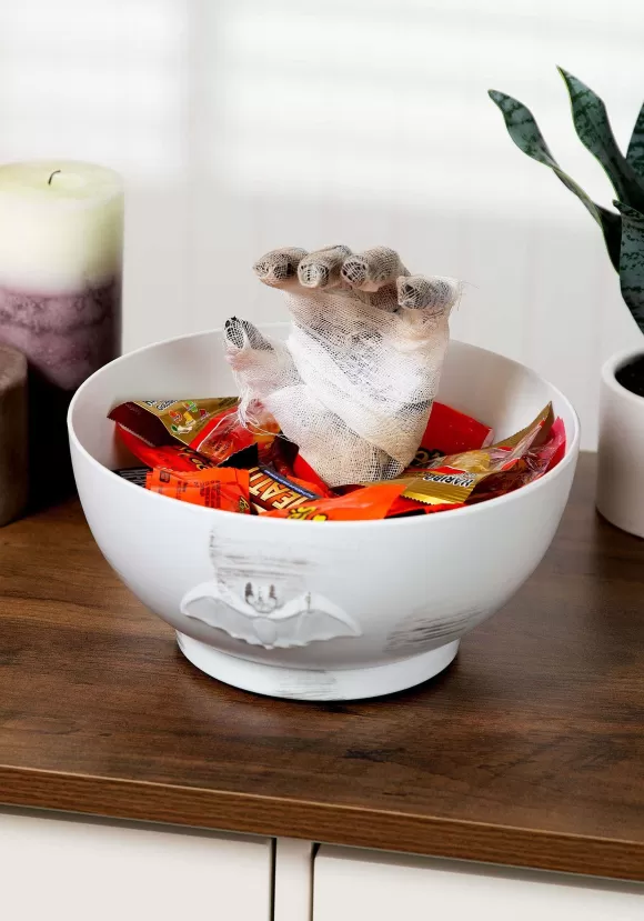 Discount Sunstar Industries Animated Mummy Hand Candy Bowl