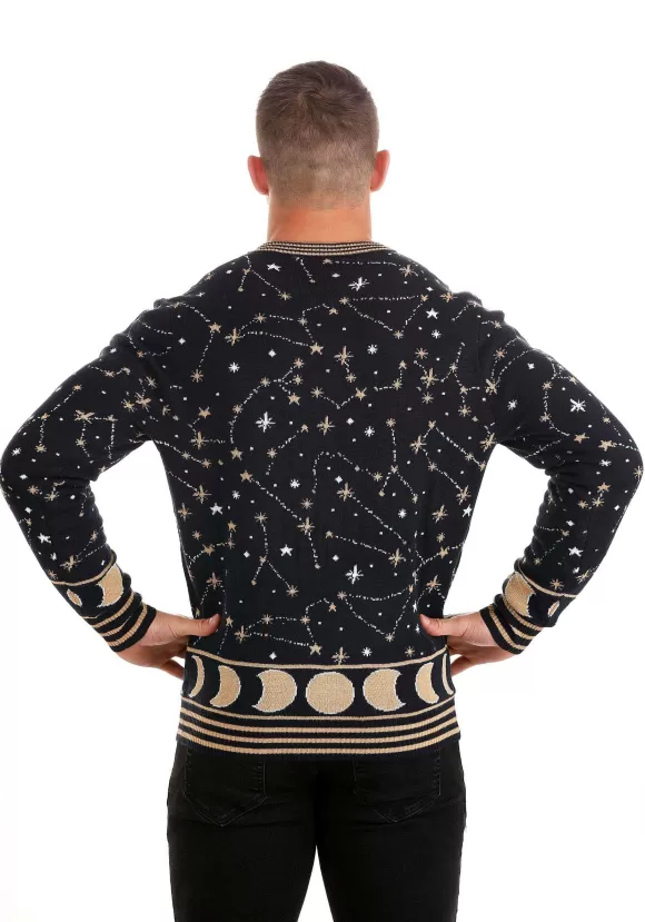 Fashion FUN Wear Astrology Signs Halloween Sweater For Adults