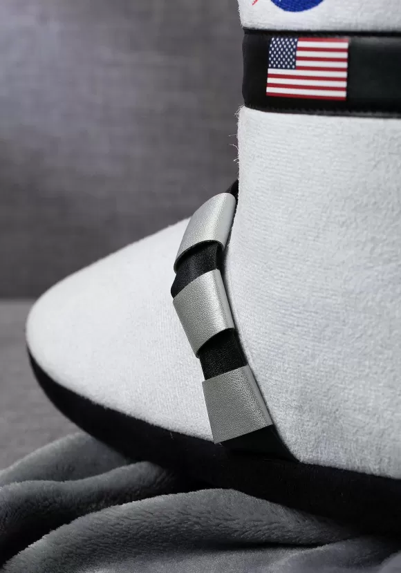 Hot Ground Up Astronaut Boot Slippers For Adults