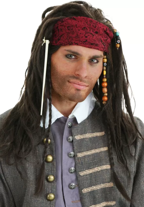 Shop FUN Costumes Authentic Pirate Wig For Adults