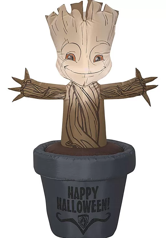 New J Marcus Baby Groot In Pot Guardians Of The Galaxy Inflatable