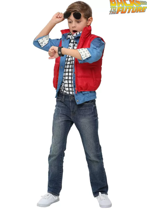 Best Sale FUN Costumes Back To The Future Child Marty Mcfly Costume