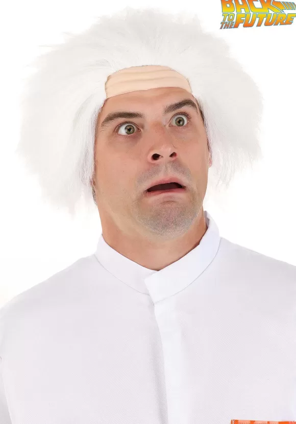 Outlet FUN Costumes Back To The Future Men'S Doc Brown White Wig