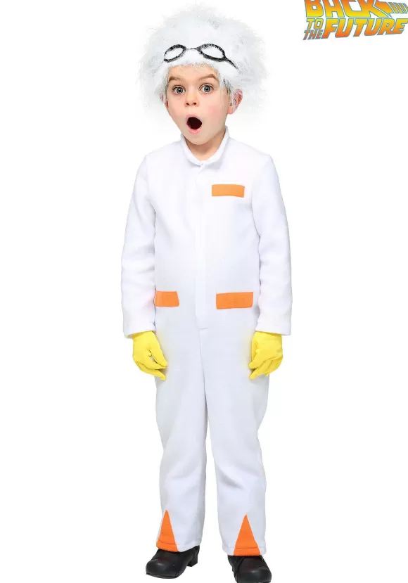 New FUN Costumes Back To The Future Toddler Doc Brown Costume