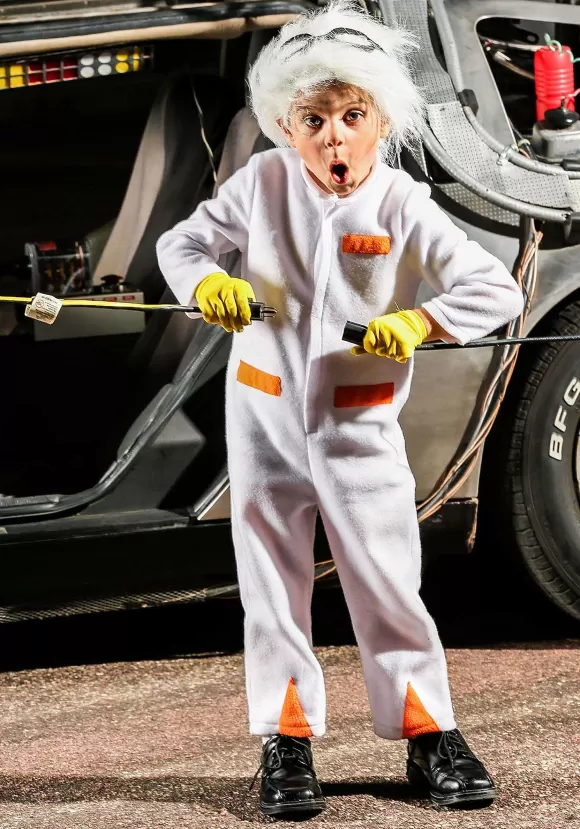 New FUN Costumes Back To The Future Toddler Doc Brown Costume