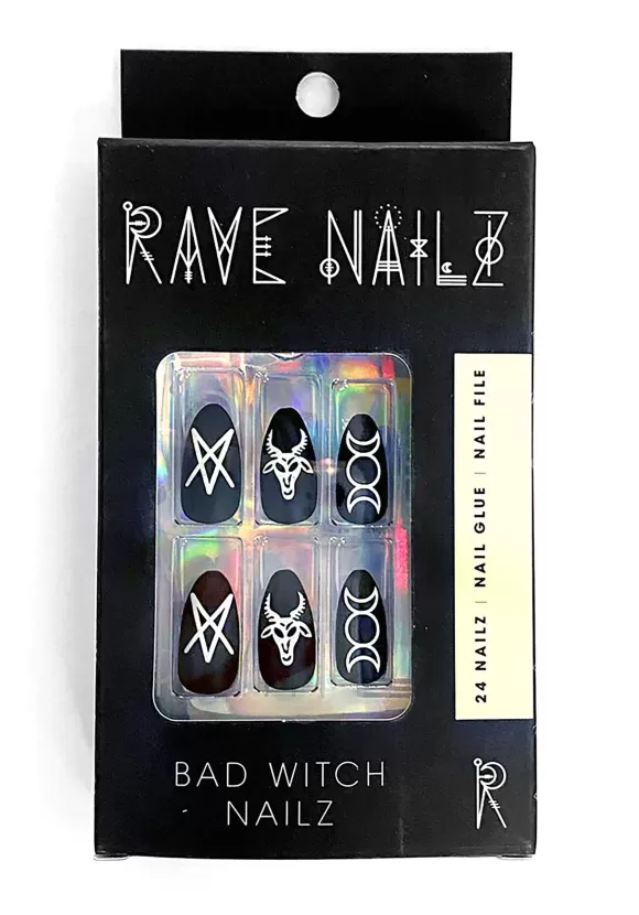 Store Rave Nailz Bad Witch- Press-On Nails Kit