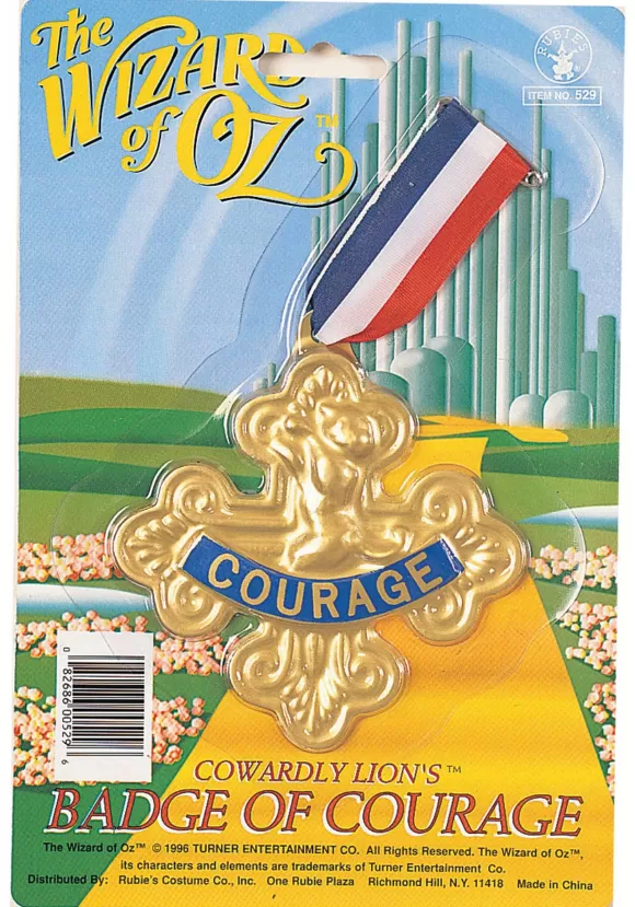 Fashion Rubies Costume Co. Inc Badge Of Courage Pin