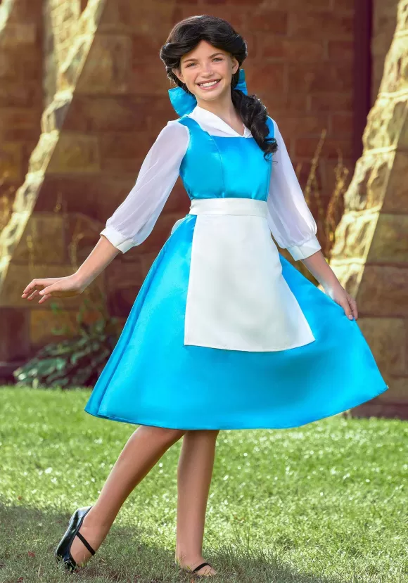 Online Disguise Belle Blue Costume Dress For Tweens