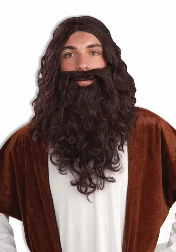 New Forum Novelties, Inc Biblical Wig And Beard Set