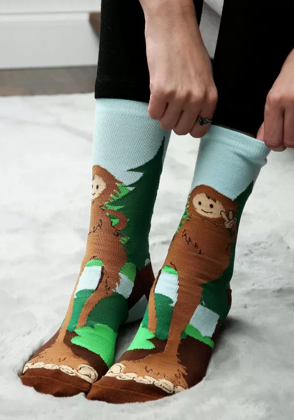 Clearance FUN Costumes Bigfoot Socks For Adults