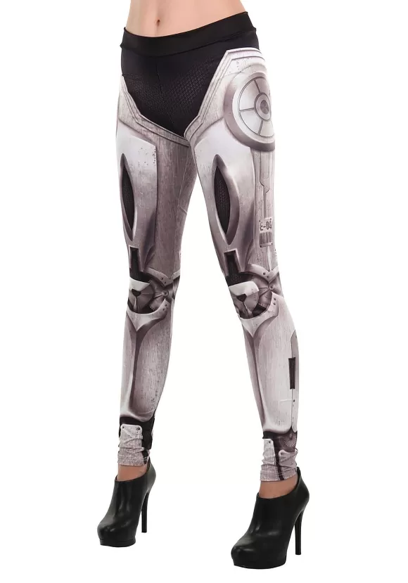 Best Sale FUN Costumes Bionic Printed Leggings