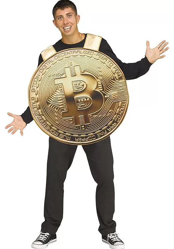 Shop Fun World Bitcoin Costume For Adults