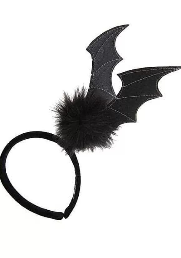 Shop FUN Costumes Black Bat Springy Headband Costume Accessory