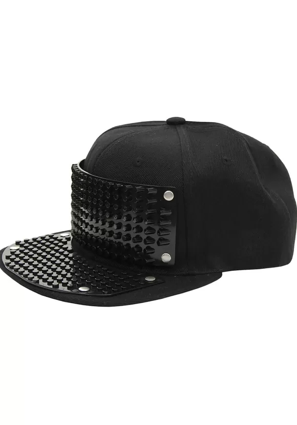 Shop FUN Costumes Black Bricky Blocks Snapback Hat