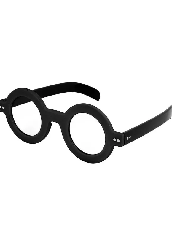 Clearance FUN Costumes Black Dweeb Costume Glasses