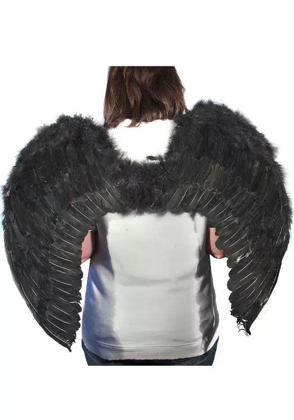 Flash Sale H.M. Smallwares Black Feather Angel Wings