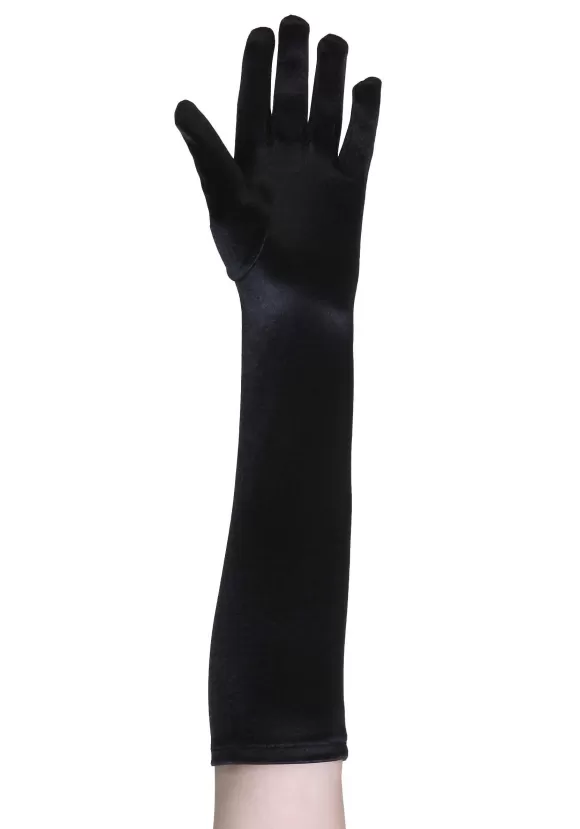 Shop FUN Costumes Black Kids Gloves