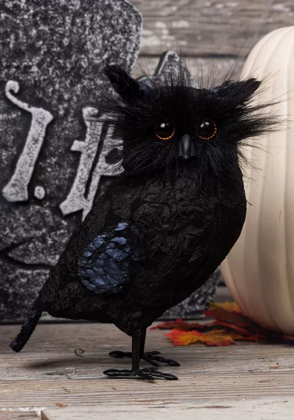 New FUN Costumes Black Owl Halloween Decoration