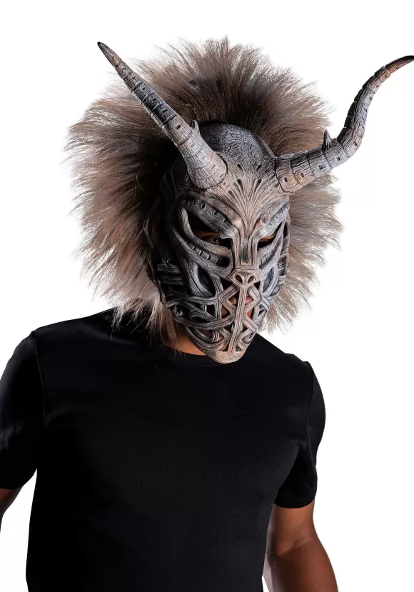 Discount Rubies Costume Co. Inc Black Panther Killmonger Tribal Mask