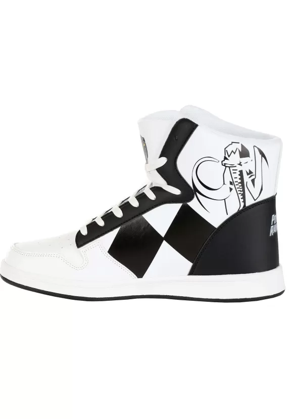 Hot FUN Wear Black Power Rangers Costume Inspired Sneakers For Adults