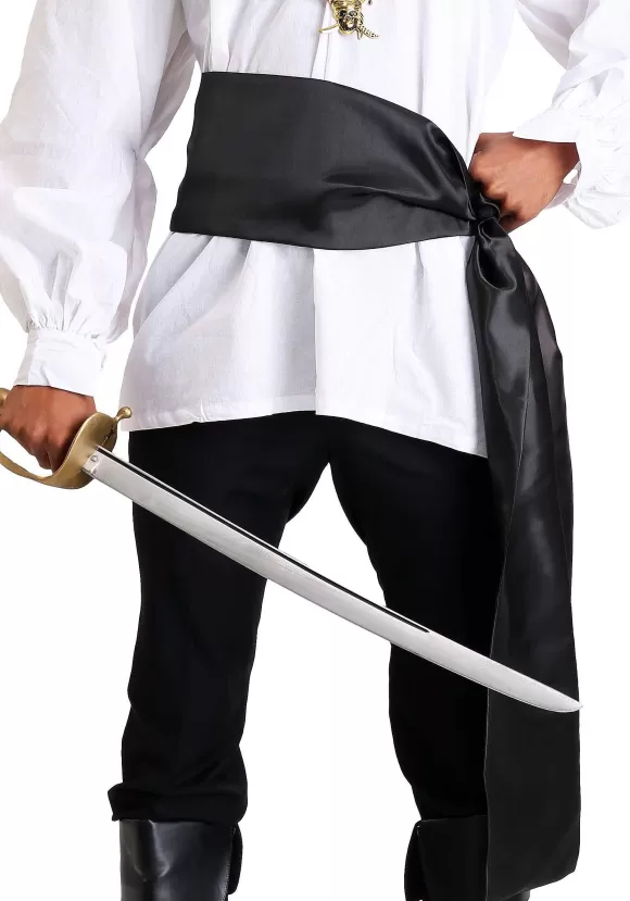 Outlet FUN Costumes Black Satin Sash