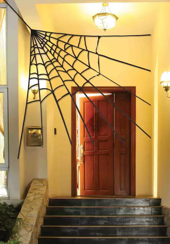 Hot Seasons (HK) Ltd. Black Spider Web Halloween Decoration