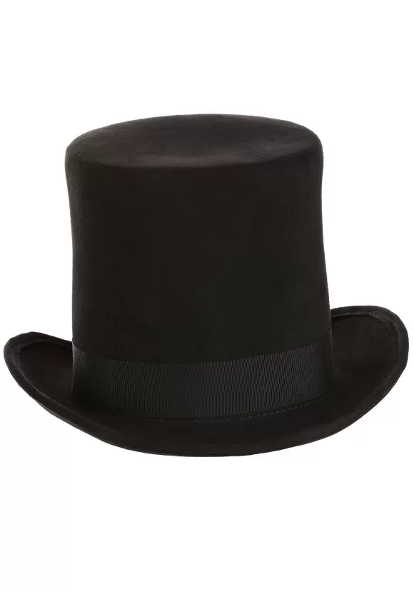 Online FUN Costumes Black Top Hat For Adults