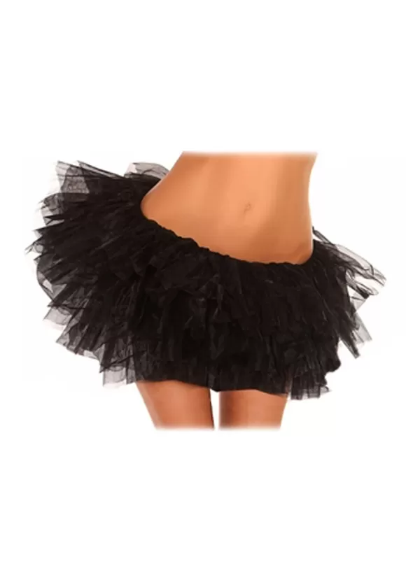 Clearance Daisy Corsets Black Tutu Petticoat Plus Size