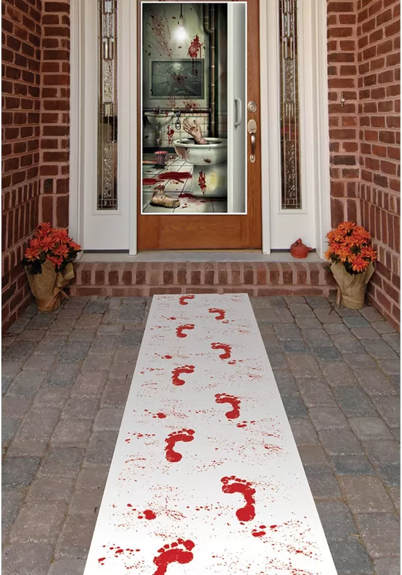 Flash Sale Beistle Bloody Footprints Runner Decoration