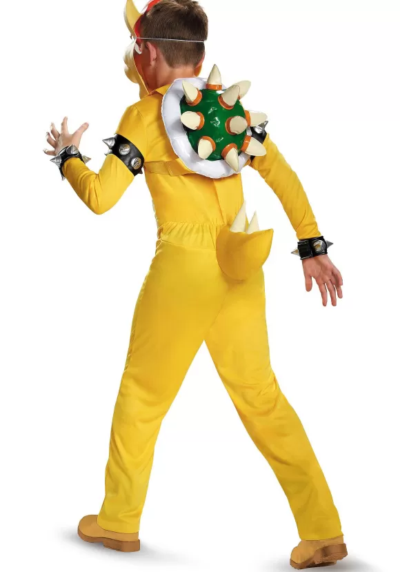 Cheap Disguise Bowser Deluxe Boys Costume