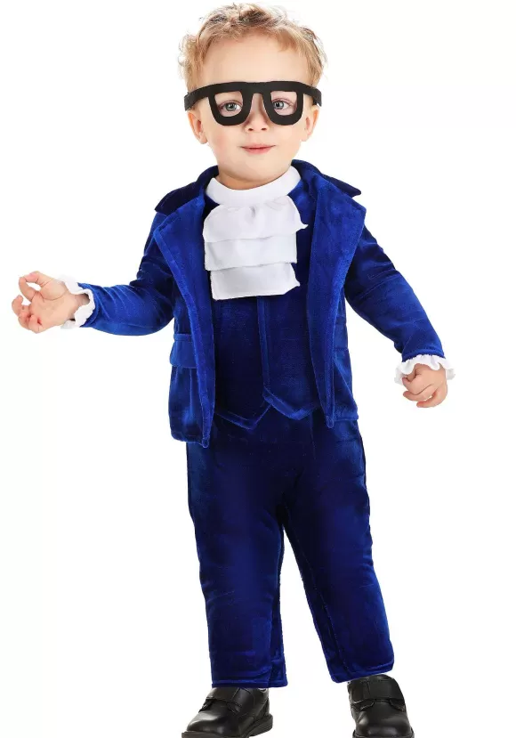 Clearance FUN Costumes Boy'S 60S Blue Swinger Toddler Costume