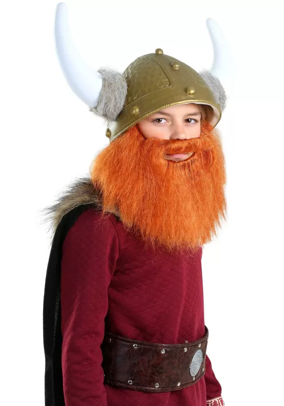 Best Sale FUN Costumes Boys Red Viking Beard