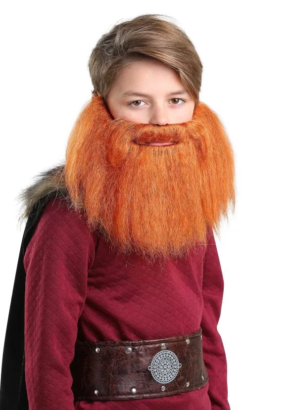 Best Sale FUN Costumes Boys Red Viking Beard