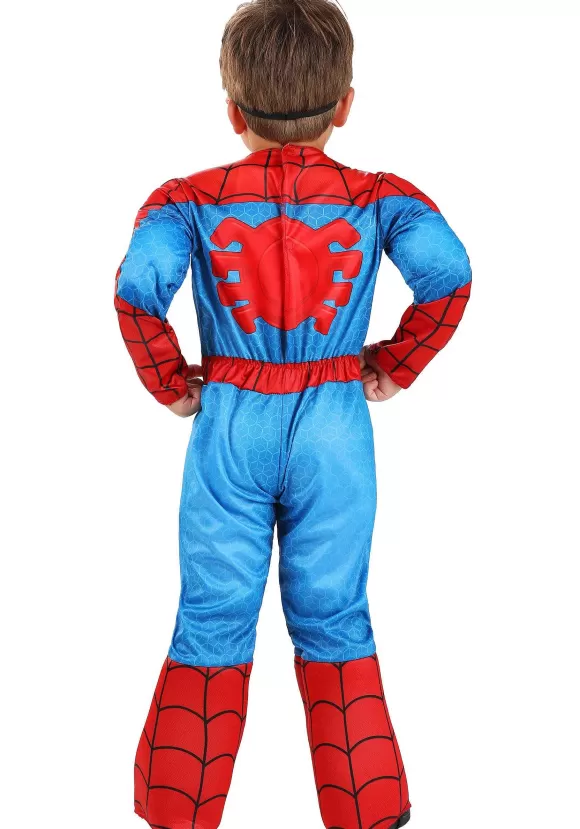 Outlet Jazwares Boy'S Spidey And His Amazing Friends Toddler Spider-Man Costume