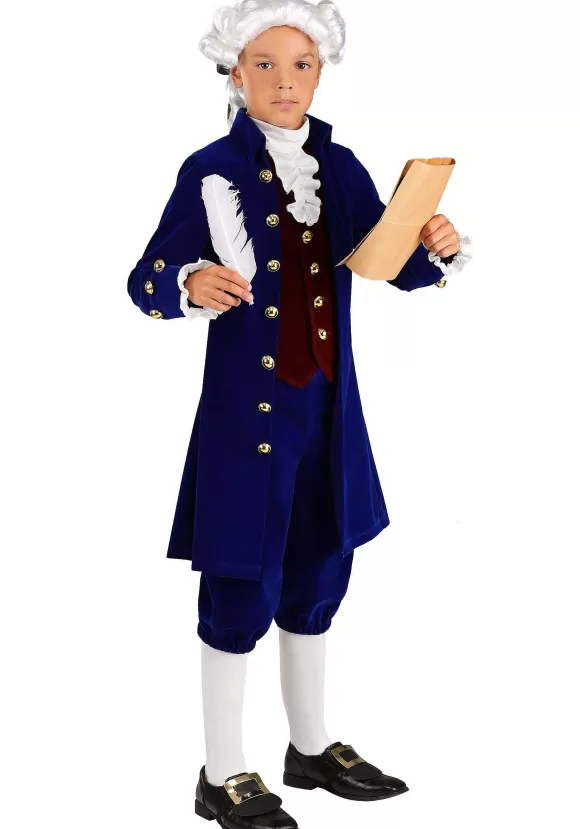 Hot FUN Costumes Boys Thomas Jefferson Costume