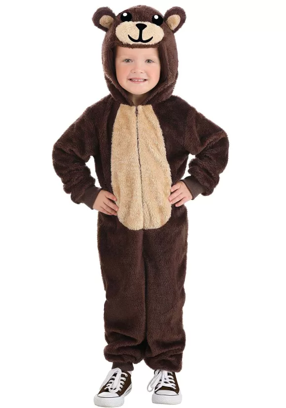 Store FUN Costumes Brown Bear Jumpsuit Costume For Toddler