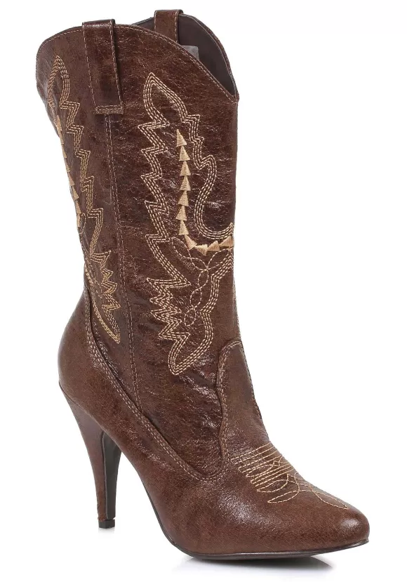 New Ellie Brown Cowgirl Boots For Women