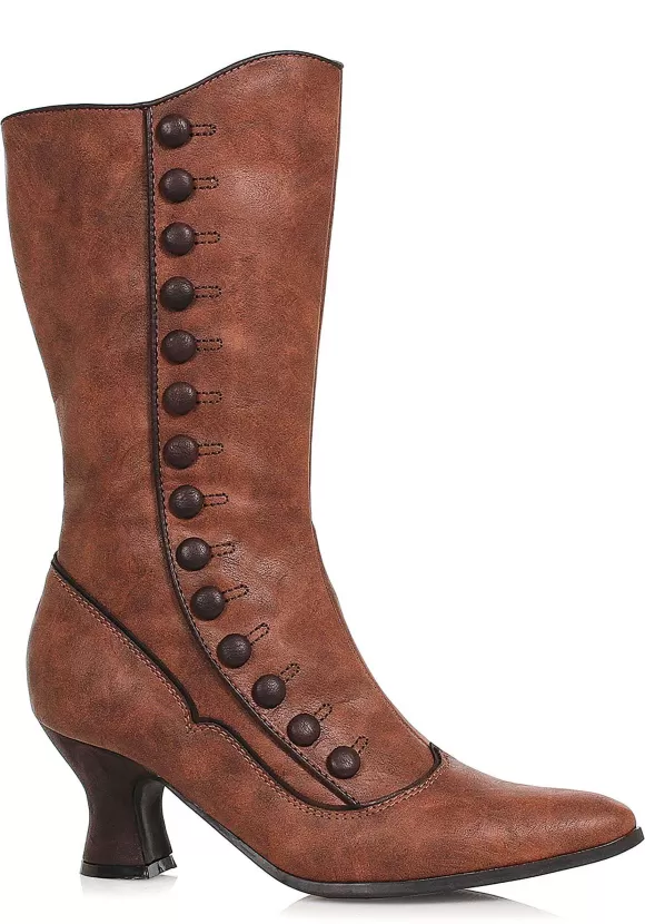 Best Sale Ellie Brown Victorian Spat Boot For Women