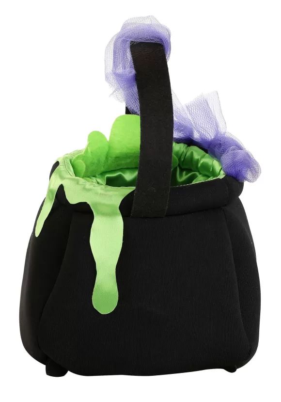 Best Sale FUN Costumes Bubbling Black Cauldron Treat Bag