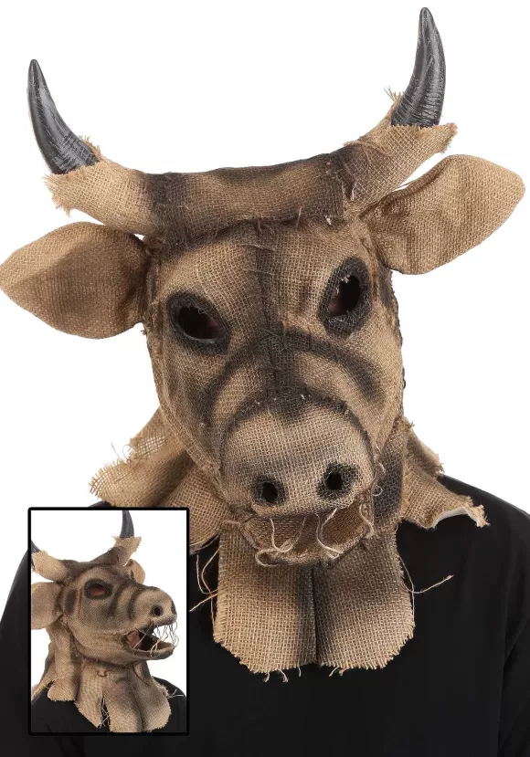 Sale FUN Costumes Bull Scarecrow Mouth Mover Mask