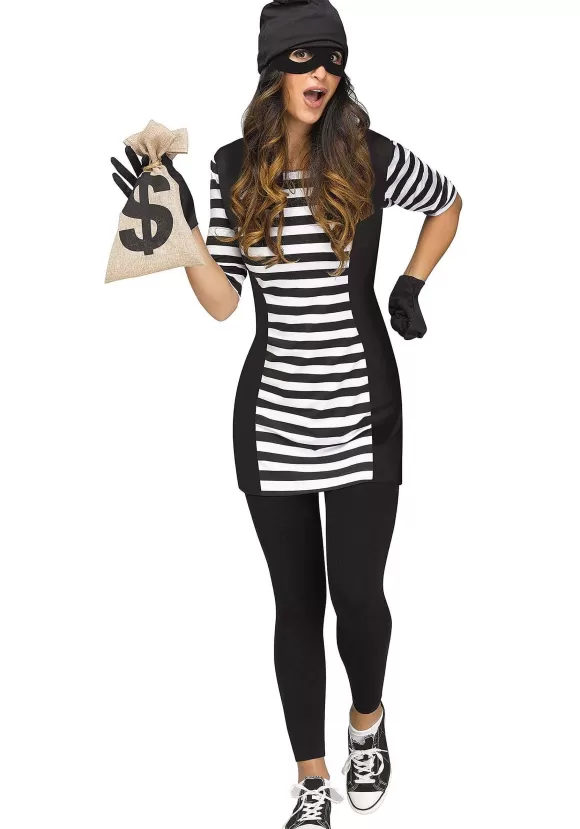 Outlet Fun World Burglar Babe Costume For Women