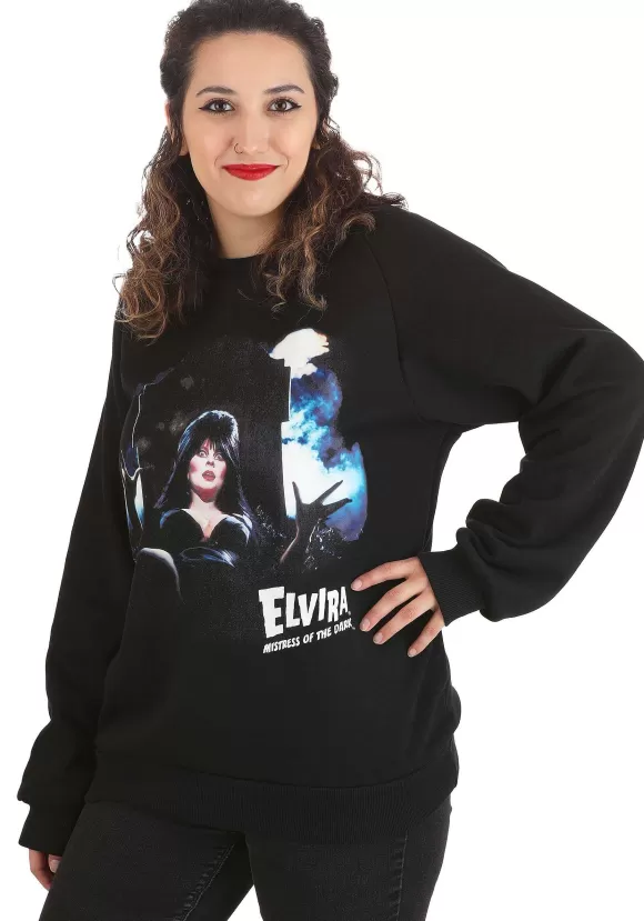 Clearance Cakeworthy Elvira Gravestone Pullover For Adults