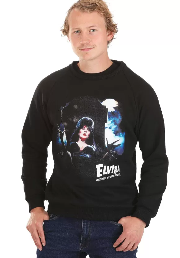 Clearance Cakeworthy Elvira Gravestone Pullover For Adults