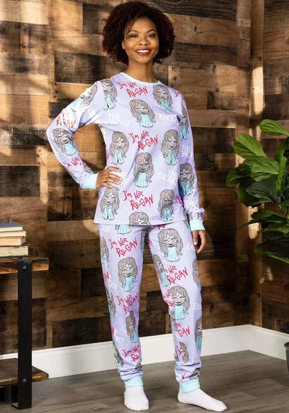 Best Sale Cakeworthy The Exorcist Adult Pajama Set